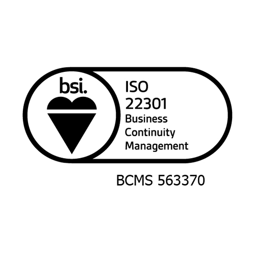 ISO 22301 certificate image