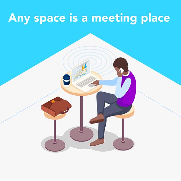 any space is a meeting place
