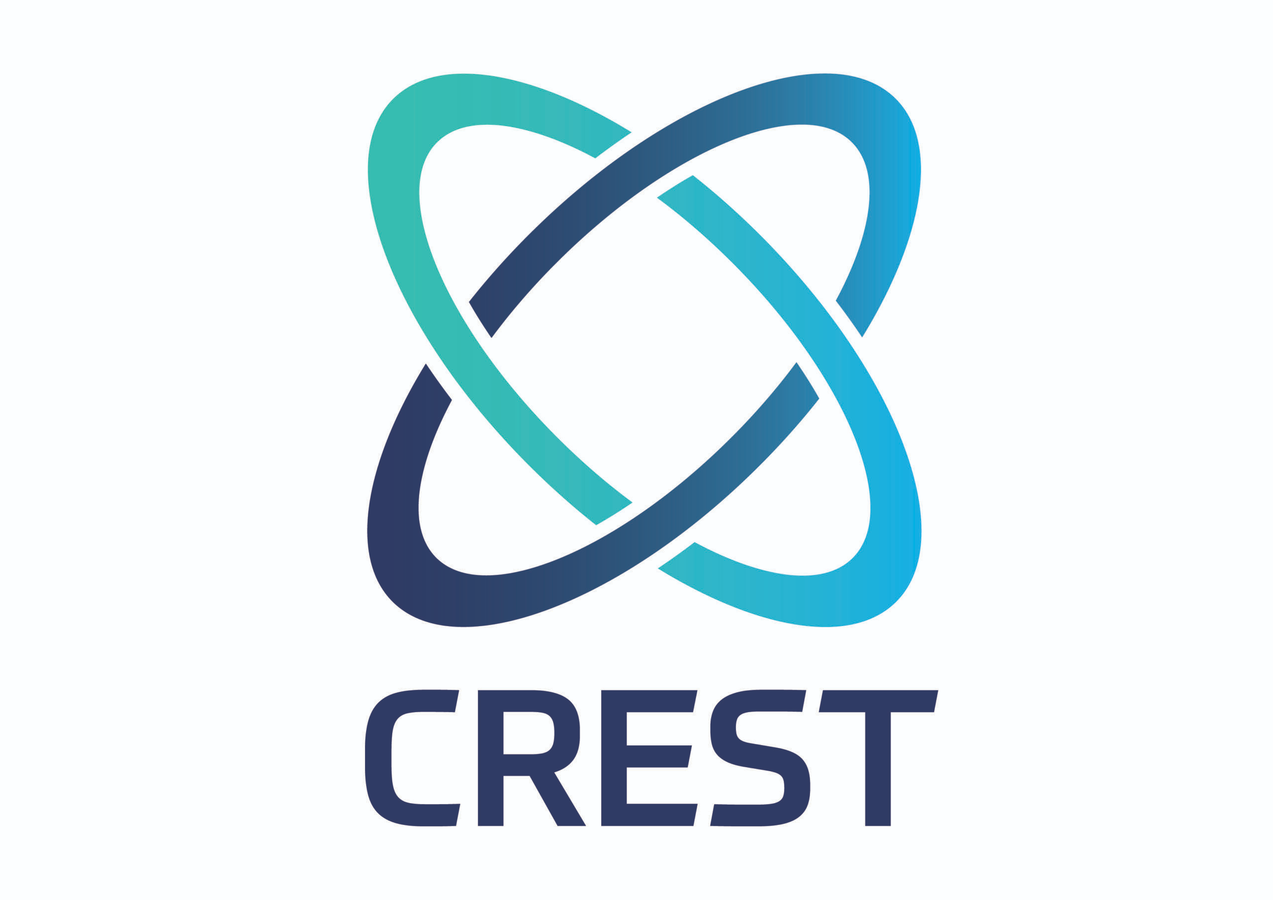 A logo of CREST company